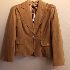 NEW BANANA REPUBLIC Office Career Minimalist Sz 10 Beige-Brown Colors B32